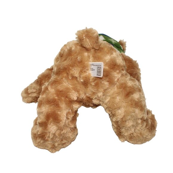 Fiesta Holiday Snowflake Pattern Brown Bear 18" Winter Hat Scarf Soft Cuddly - Picture 4 of 8